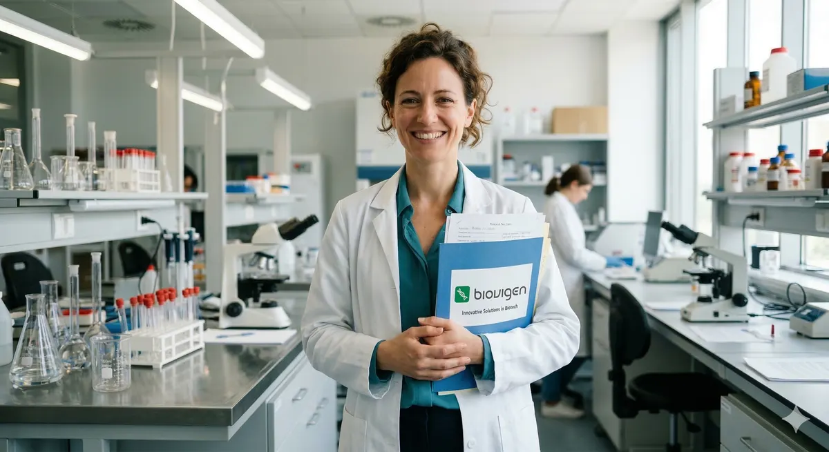 Ekspertka Biovigen w laboratorium